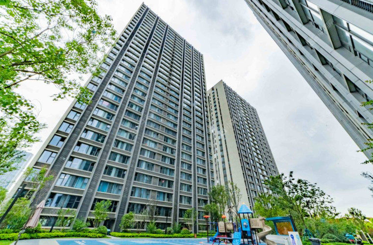 龙湖星图实景图