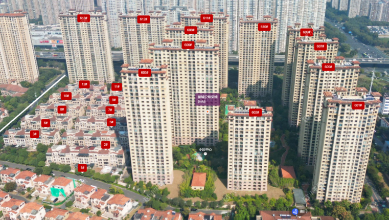 新城公馆荣域摆位图