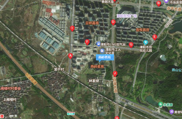 常州燕岭茗苑区位图 常州燕岭茗苑区位图