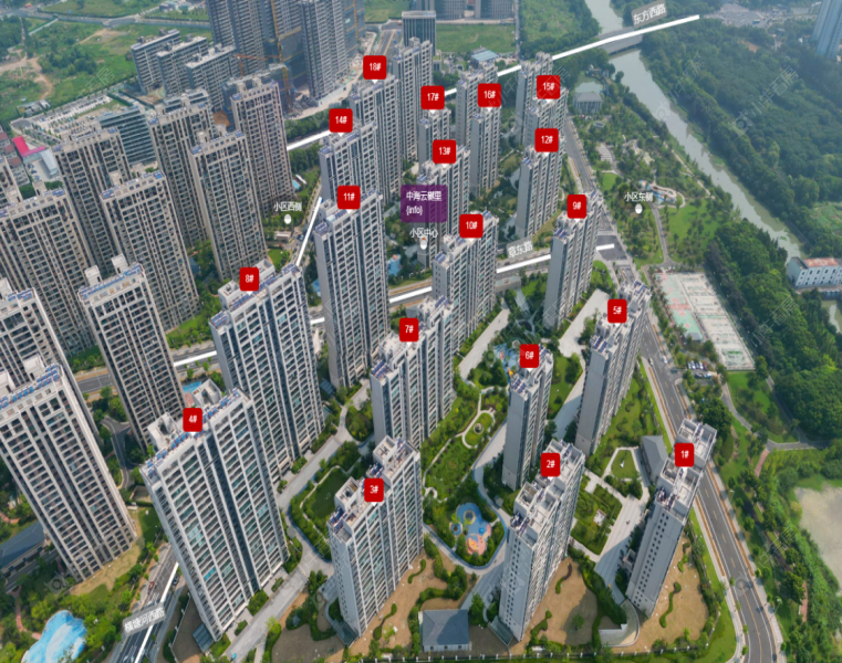 常州中海云樾里摆位图 常州中海云樾里摆位图