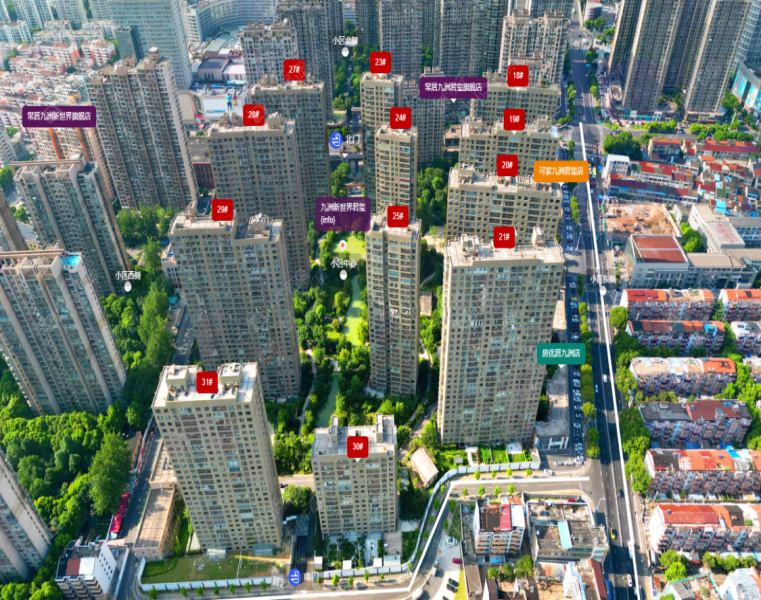 九洲新世界君玺摆位图