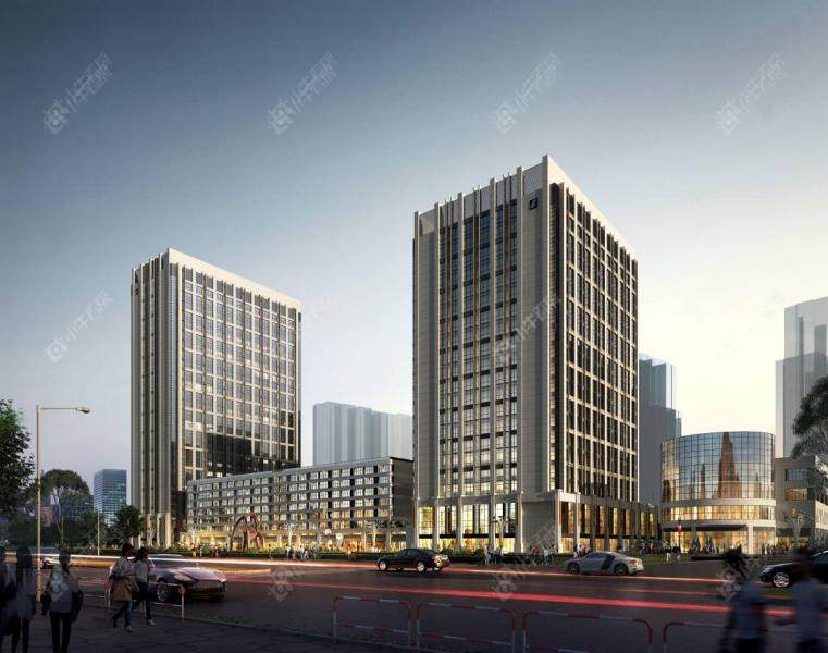 常州新龙江城市广场效果图