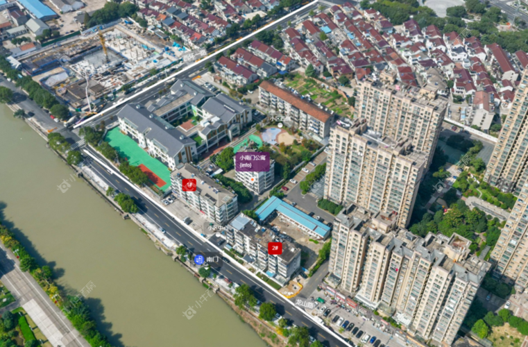 常州小南门公寓摆位图 