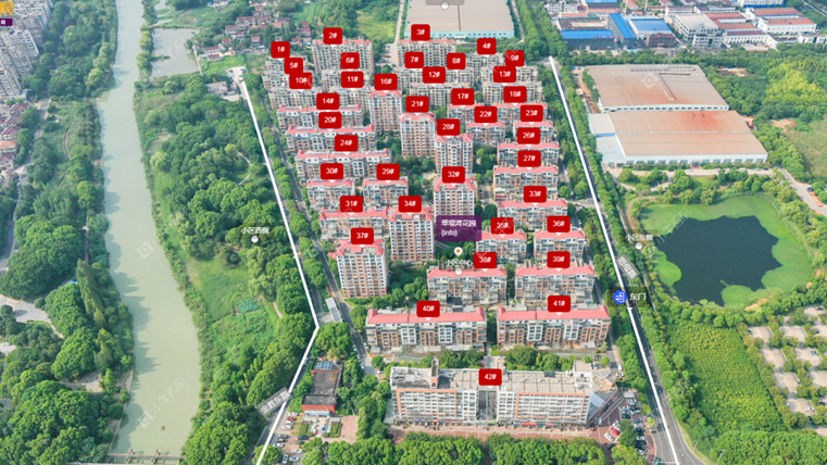 翠堤湾花园摆位图