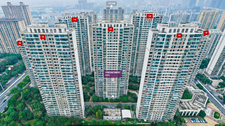 常州中海龙城花园西区摆位图 常州中海龙城花园西区摆位图