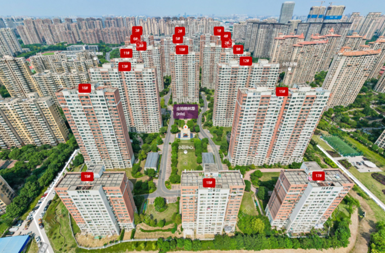 常州金地格林郡摆位图