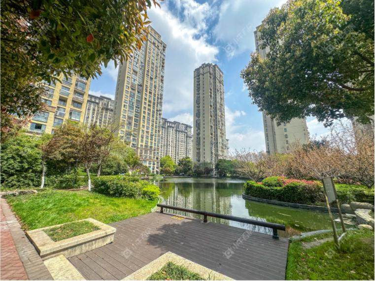 常州高成天鹅湖实景图
