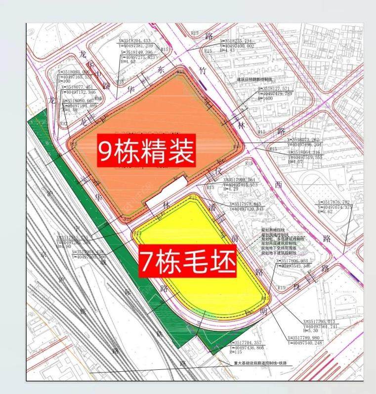 龙禧雅院装修状态分布图