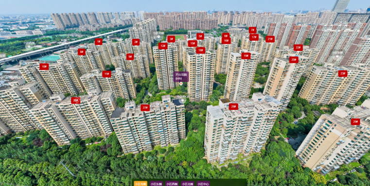 常州天山花园摆位图