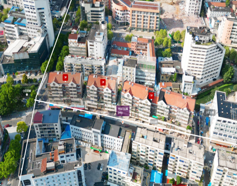 中山门公寓摆位图