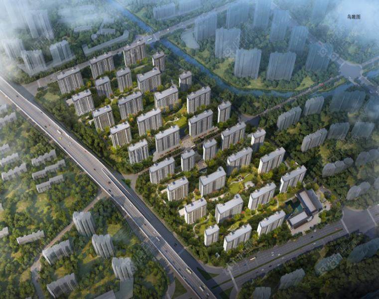 花语江南鸟瞰图 花语江南鸟瞰图