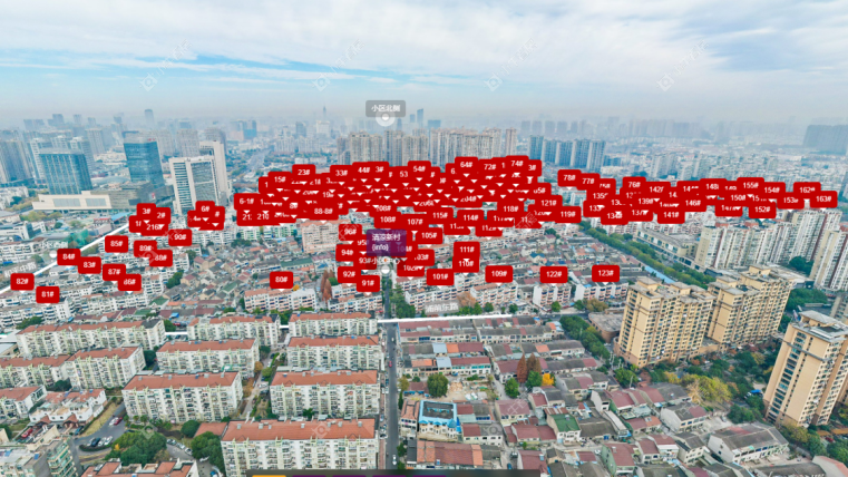 清凉新村摆位图