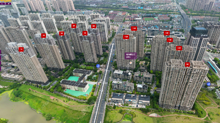 常州绿地峰云汇摆位图