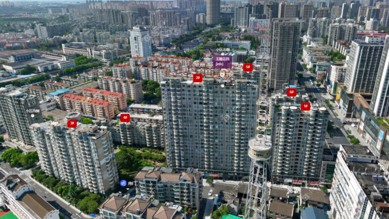 玉隆花园摆位图