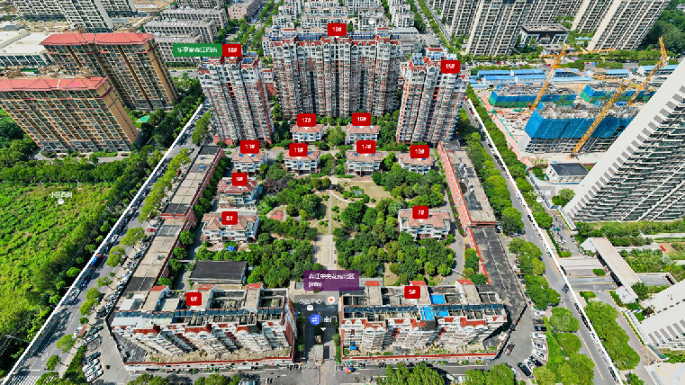 常州春江中央花苑北区摆位图