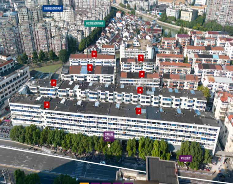 兰陵公寓摆位图