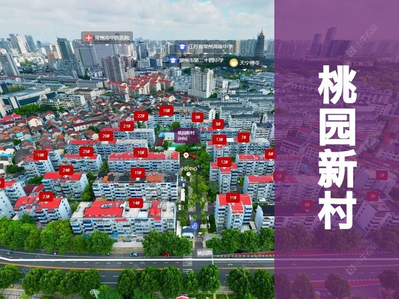 常州市2026年2月人气小区测评之桃园新村