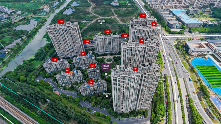 常州蓝山湖摆位图