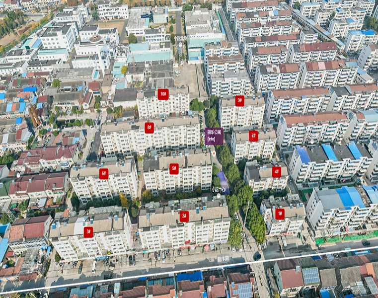 丽乐公寓摆位图