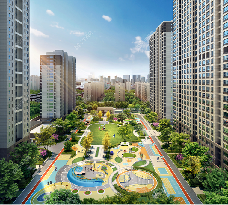 常州新城黑牡丹世纪之光小区景观效果图 常州新城黑牡丹世纪之光小区景观效果图