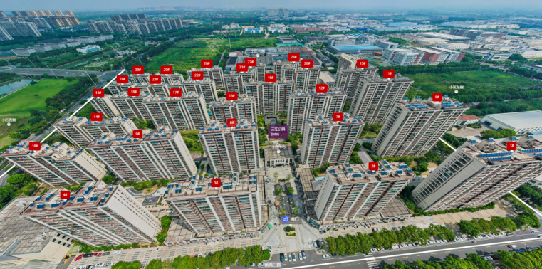 常州三江公园摆位图
