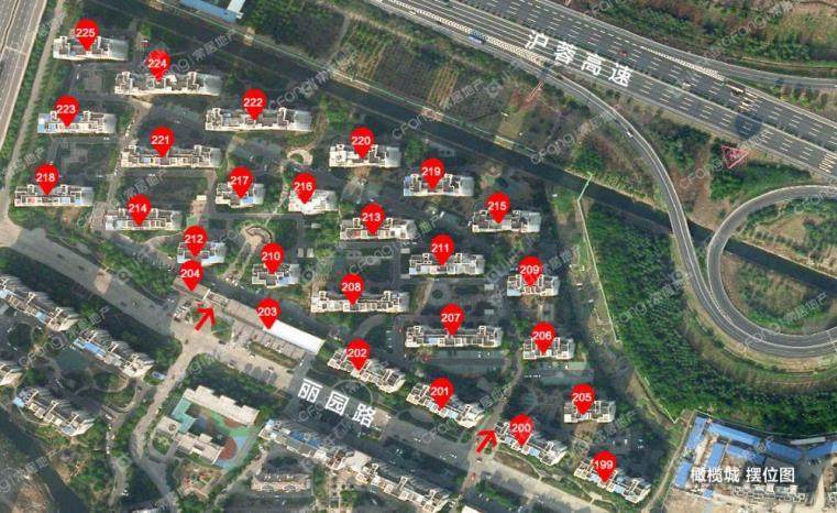 常州橄榄城摆位图 常州橄榄城摆位图