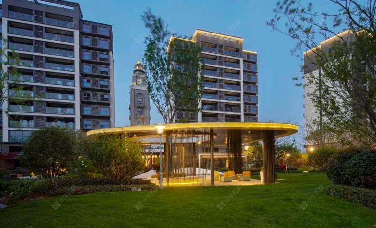 旭辉都会江来小区实景图