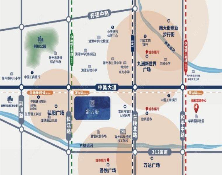 华润紫云府区位图 华润紫云府区位图