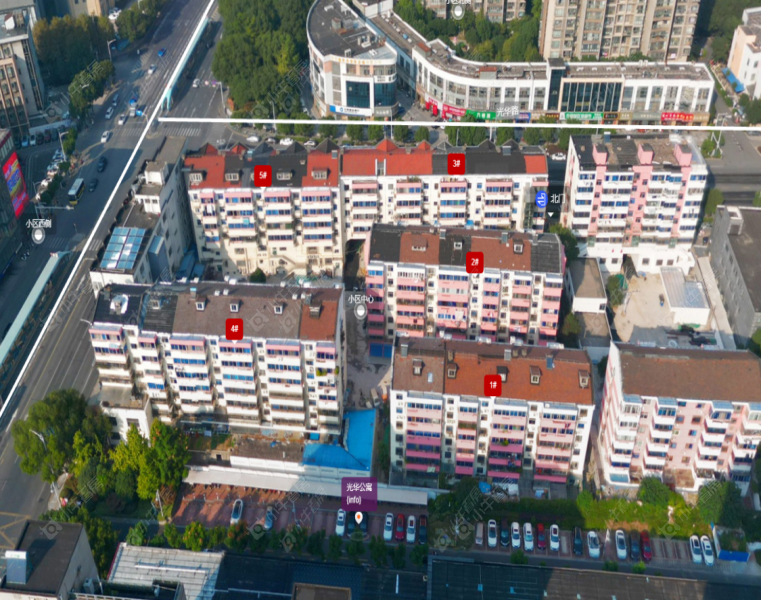 光华公寓摆位图 光华公寓摆位图