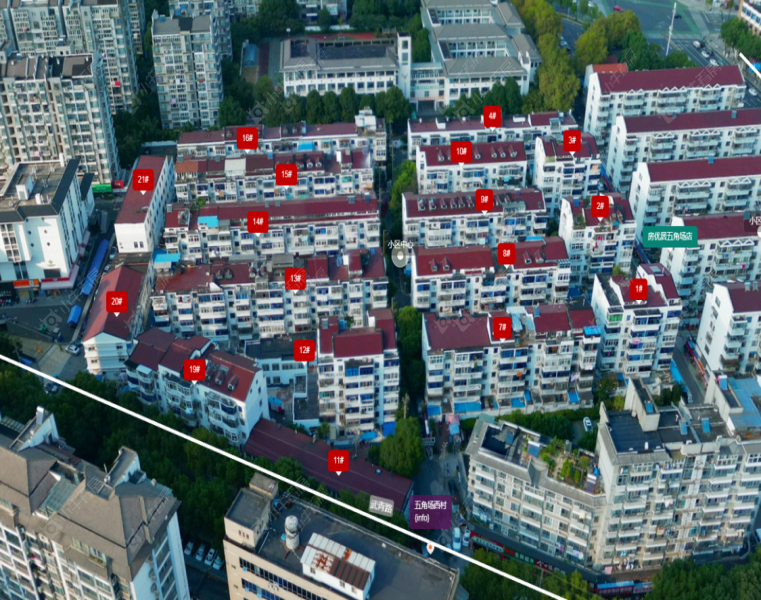 五角场西村摆位图 五角场西村摆位图