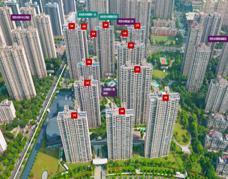 华润国际六期摆位图 华润国际六期摆位图