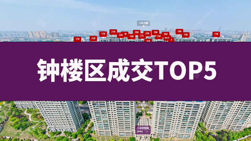 上周钟楼区二手房成交30套！这5个小区最受欢迎，买房人都在看