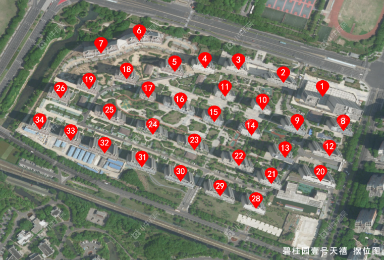 常州碧桂园壹号天禧摆位图 常州碧桂园壹号天禧摆位图