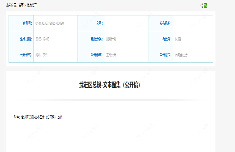 武进区总规文本图集
