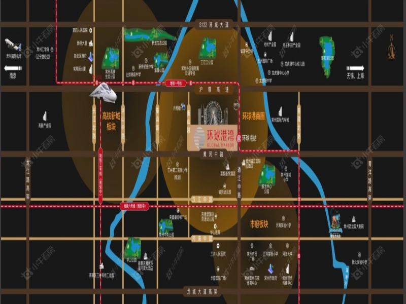 常州环球港湾属于哪个街道