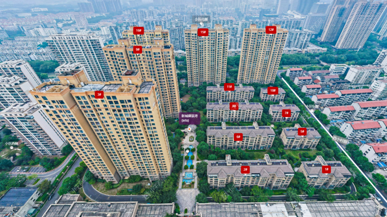 常州新城御景湾摆位图