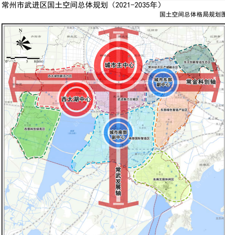 国土空间总体格局规划图