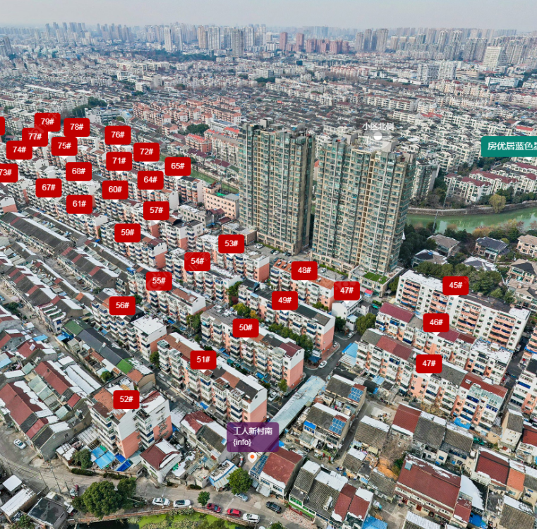 工人新村南摆位图