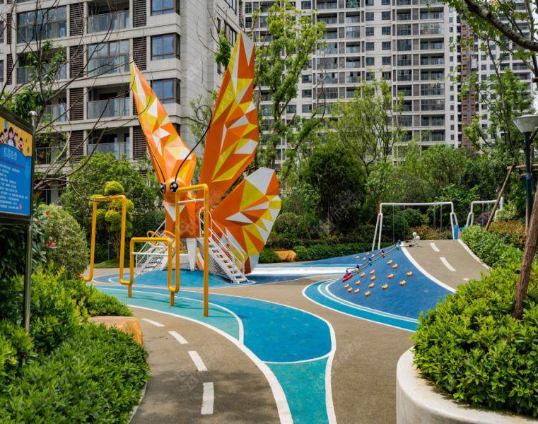 常州九洲玺小区实景图