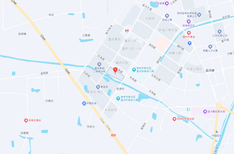 常州景仁苑区位图 常州景仁苑区位图