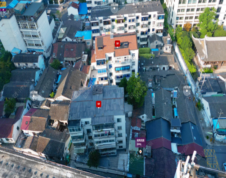 关帝庙弄摆位图