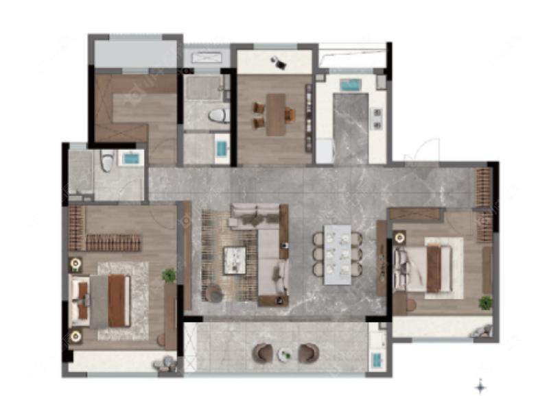 常州中海云麓里户型图