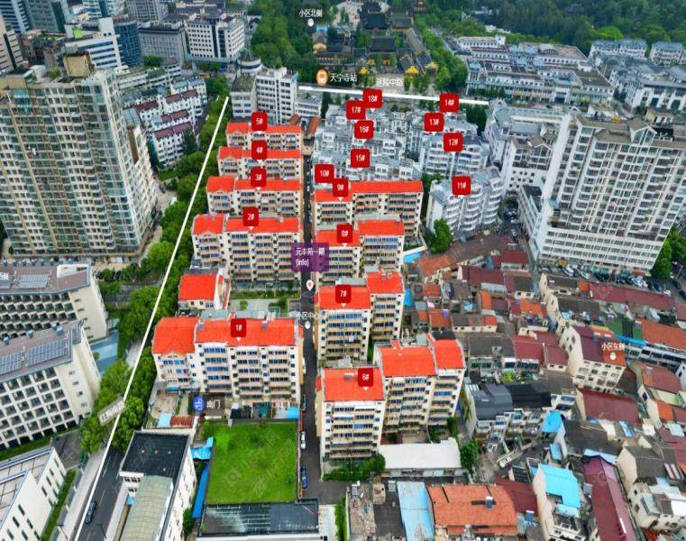 元丰苑一期摆位图