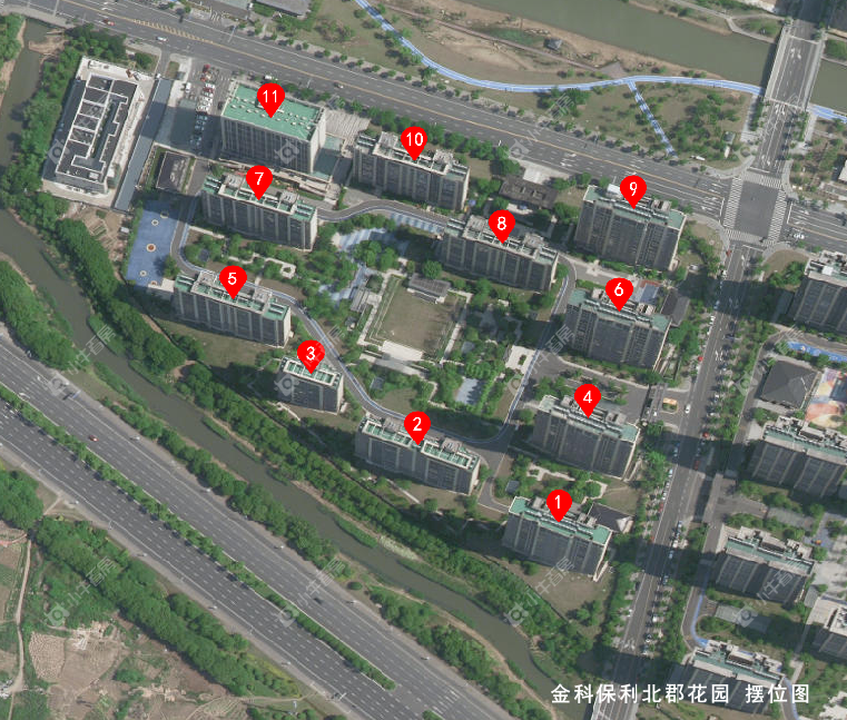 常州金科保利北郡花园摆位图 常州金科保利北郡花园摆位图