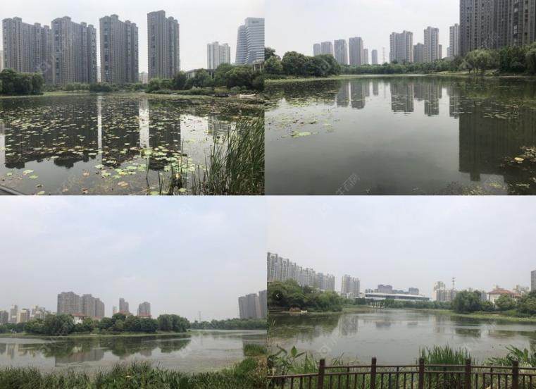 世茂香槟湖湖景实拍图