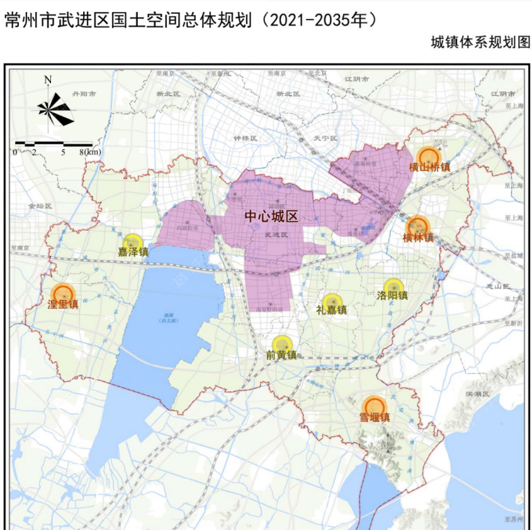 城镇体系规划图