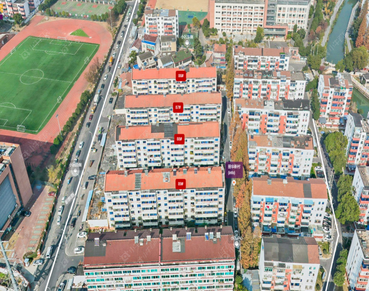 丽华新村摆位图